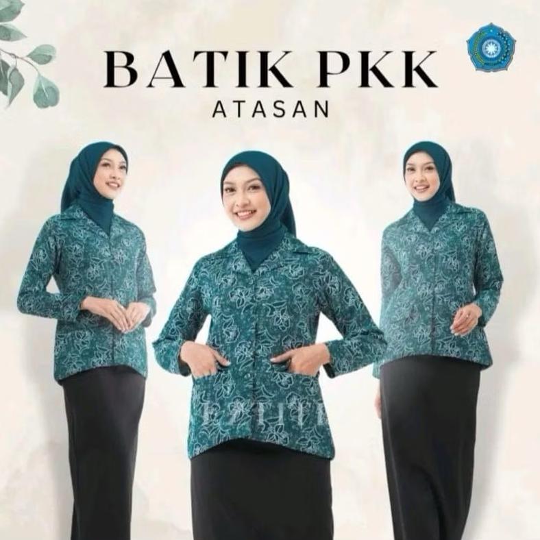 ORIGINAL SERAGAM PKK NASIONAL TERBARU / BAJU PKK NASIONAL /BATIK PKK NASIONAL / PKK TERBARU LAPIS FU