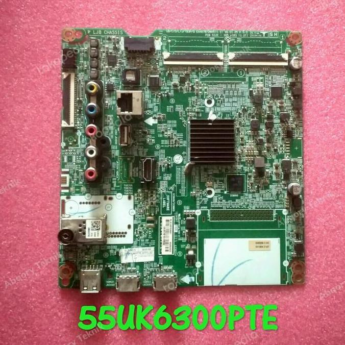Mainboard TV LG 55UK6300PTE - Mobo - motherboard - MB LG 55UK6300 CVCU31