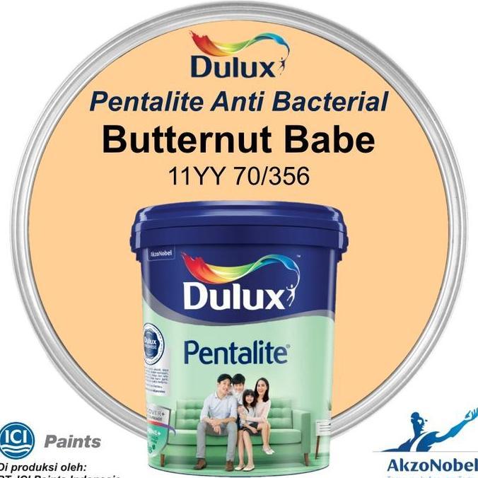 BEBAS ONGKIR - CAT DULUX PENTALITE 2.5 LT - BUTTERNUT BABE 11YY 70/356