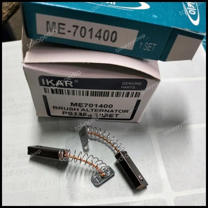 DISKON 10SET CARBON BRUSH ARANG COOL ALTERNATOR DINAMO AMPER CAS PS135 IKAR 