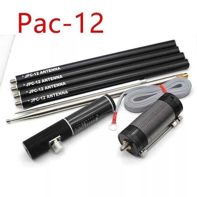 Pac-12 HF Antena Portabel Multiband Antenna Vertikal JPC-12 HF Antena Outdoor Teras Antena - Not Spe