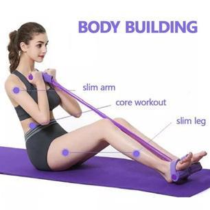 TERBARU Karet Tummy Trimmer Elastis Alat Olahraga Gym Fitness Sit Up/ ALAT OLAHRAGA TUMMY TRIMMER BA