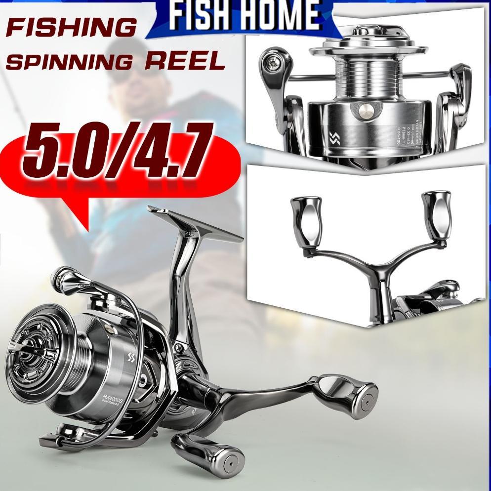 BESTPROMO Sougayilang joran pancing reel Lengan ayun ganda baru spinning reel Semua logam