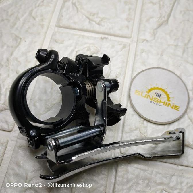 FD Front Derailleur 3 Speed SENSAH MX9 Low Clamp 31.8 - 34.9mm Crank 42T Dual Pull Tarikan Atas Bawa