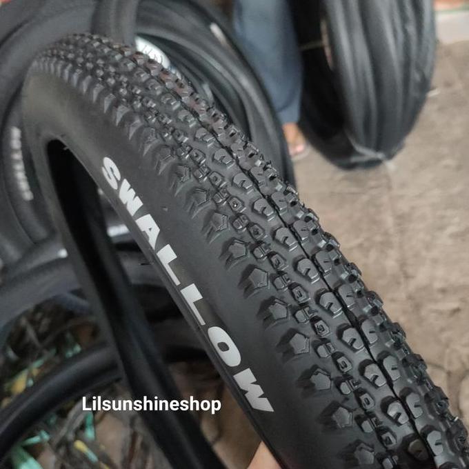 Ban Luar Sepeda 26 x 2.10 Swallow Deli Tire 26x2.10 SA255 Small Block MTB Federal