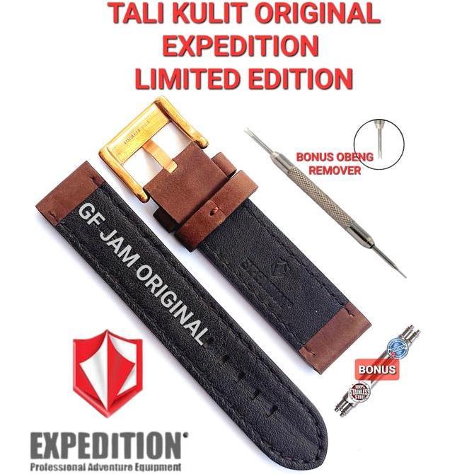 TALI JAM TANGAN EXPEDITION LIMITED EDITION ORIGINAL E6381 22MM 24 26MM