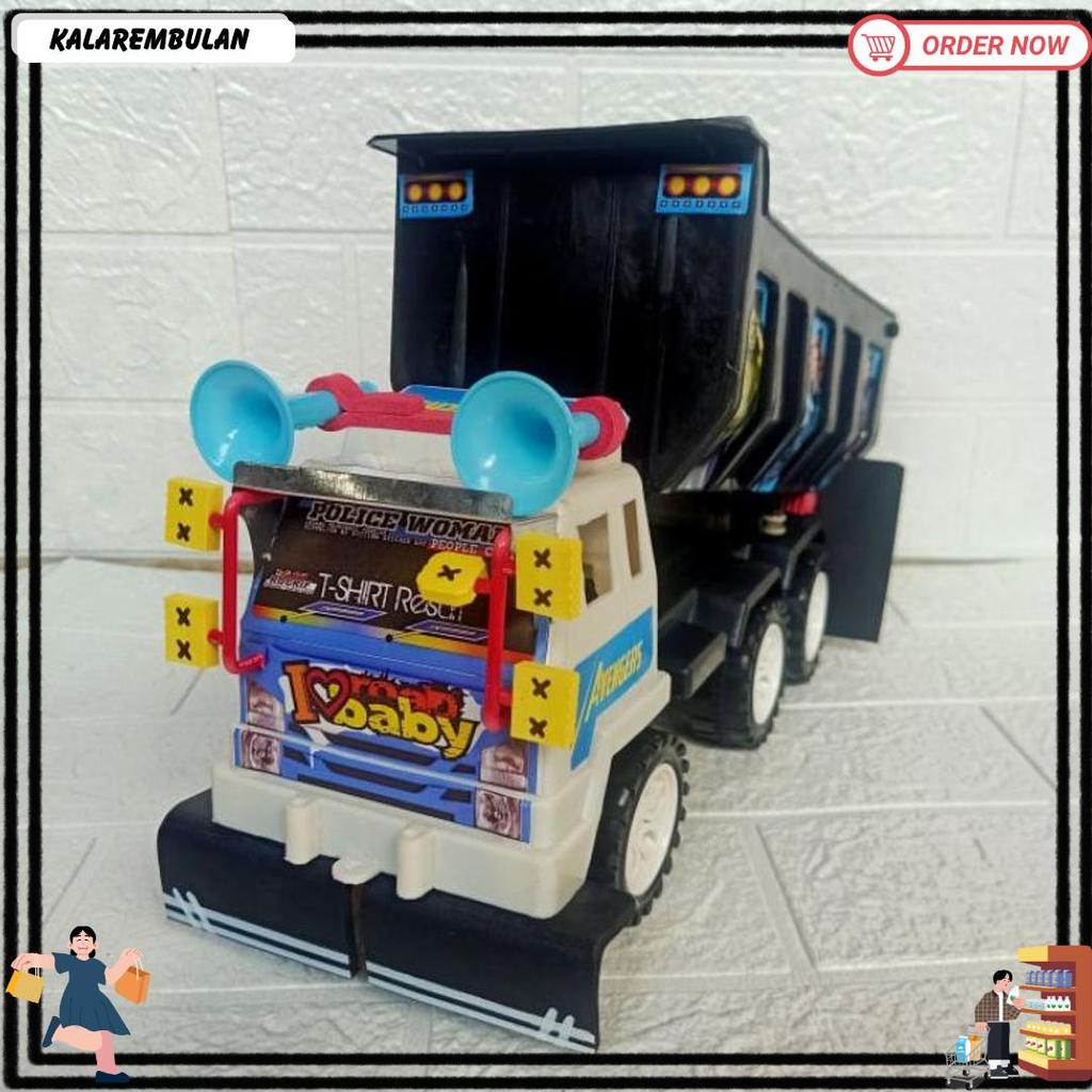 Modifikasi Miniatur Truk Oleng Pasir Mainan Mobilan Anak-Anak Dijamin Bagus