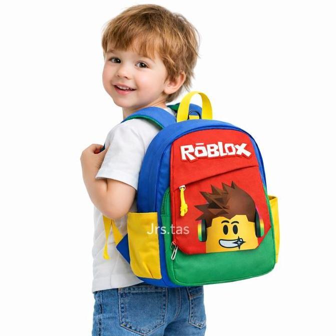 Tas Anak Tk Paud Roblox | Tas Sekolah Anak Laki Laki Ransel Lucu Ringan