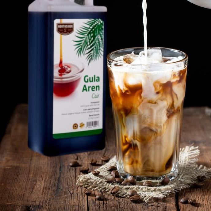 Newstockkita- Gula Aren Cair 1 Liter Untuk Kopi Susu - Kue - Boba