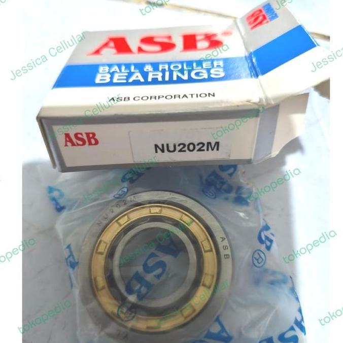 CYLINDRICAL ROLLER BEARING NU 202 M ASB / NU202M ASB OK