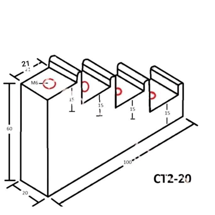 Callyou- Step Isolator Busbar Support Ewig Ct4-20.