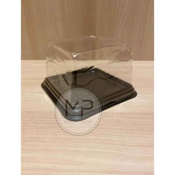Papipu- Mika Ct 120 Kotak / Mika Kue Bolu Tart Mini Cake Tray 12X12Cm -10Pcs