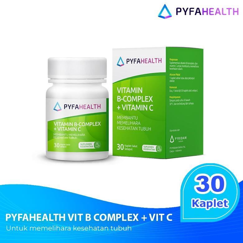 Pyfahealth Vitamin B Complex + Vitamin C Memelihara Kesehatan Tubuh