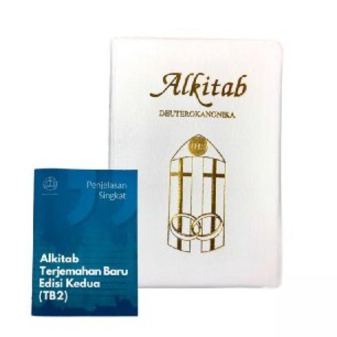 Ready Alkitab Pernikahan Katolik Deuterokanonika - Kitab Suci Katolik
