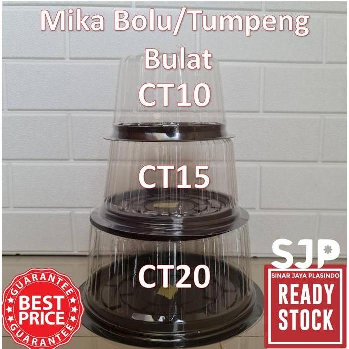 Papipu- Mika Tumpeng Mini Ct15 / Mika Bolu Bulat / Box Tumpeng /Mika Kue Ct 15