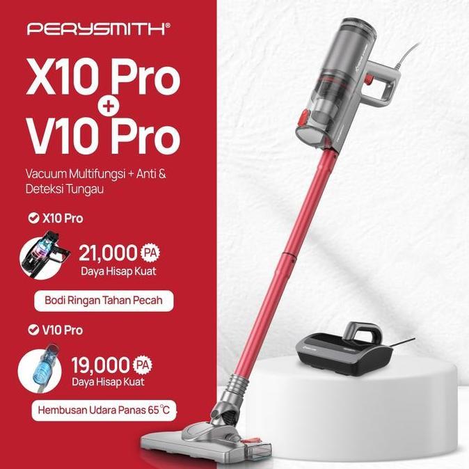 Lansungwoi- Perysmith X10 Pro Vacuum Cleaner Perysmith V10 Pro Anti Dust Mite Limited Combination