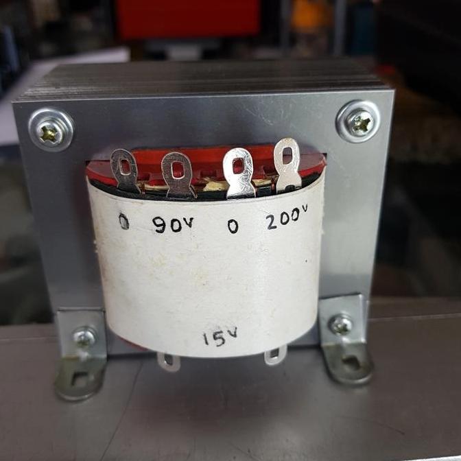trafo 200v 100ma, 90v 100ma, 15v 2a. untuk preamp ls22