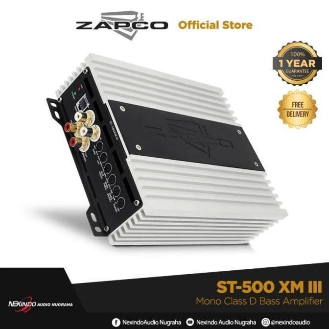 Power Monoblock Zapco ST XM III Class D Bass Amplifier ORINAL