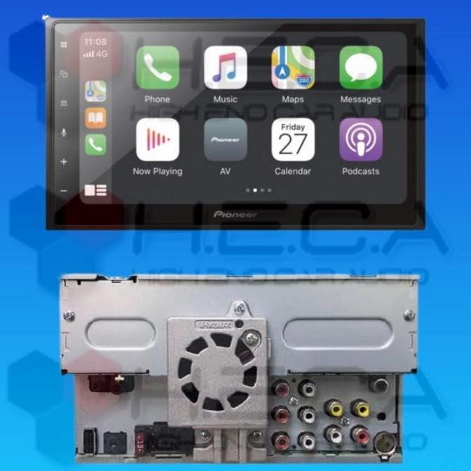 Pioneer DMH-Z5350BT Head Unit Double Din DMH Z5350 BT Tape Audio Mobil