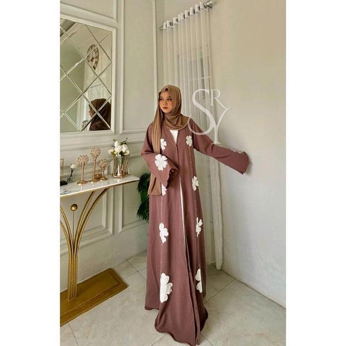Shukyo- Abaya Zulaikha// Baju Abaya Dubai // Gamis Terbaru // Abaya Mesir  // Outer Gamis // Abaya H