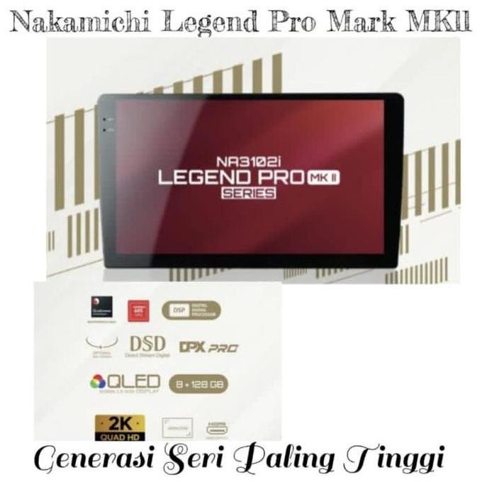 Android NAKAMICHI LEGEND PRO MKII/2 Free Camera 360