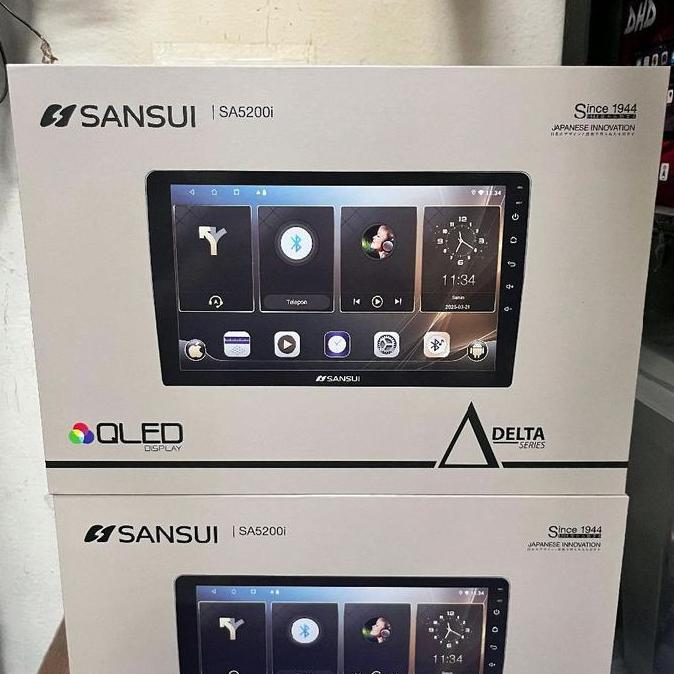 Headunit Android 9 Inch / 10 Inch Sansui SA5200i Delta Series Ram 4/128GB QLED