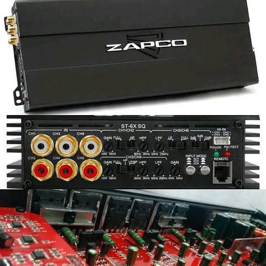 AMPLIFIER ZAPCO ST-6X SQ
