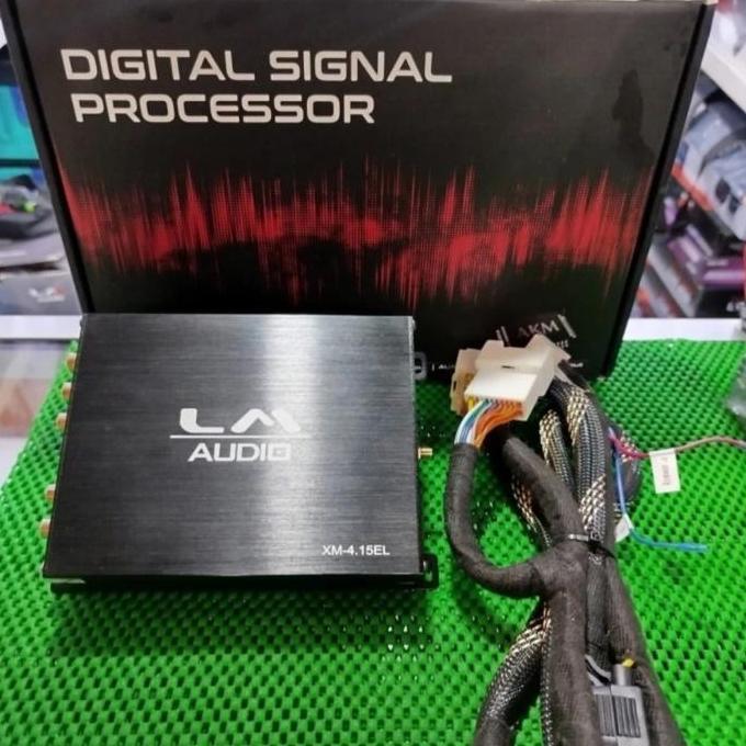 PAKET POWER PROSESOR LM AUDIO EL.4.15EL & SUBWOOFER AKTIF SLIM LM AUDIO