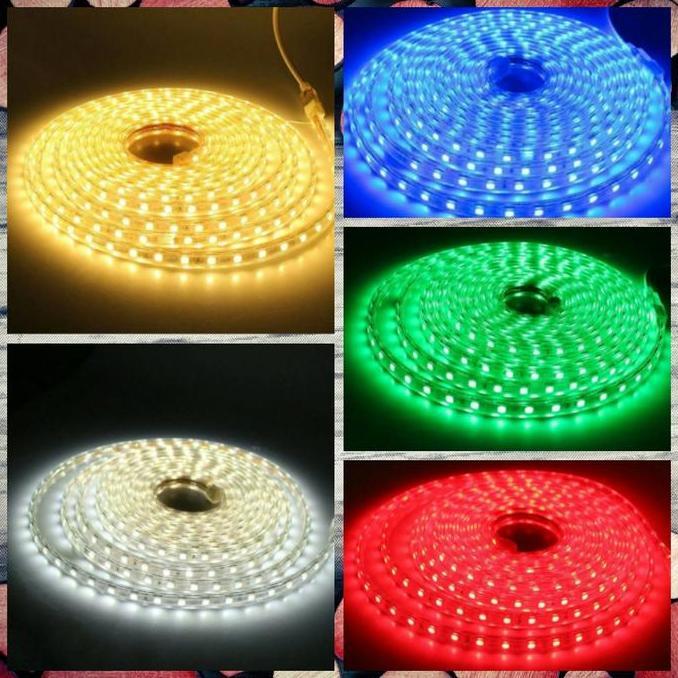 Lampu Selang LED Strip 5050 SMD 220 volt 20 meter
