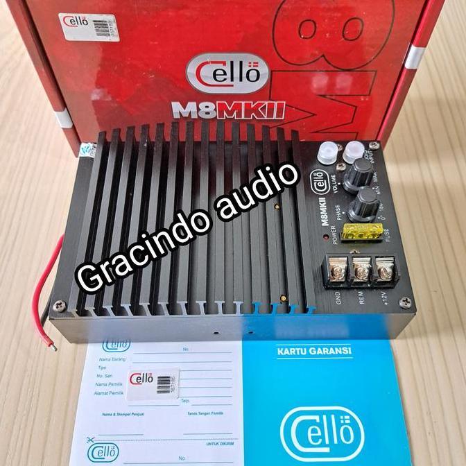 Power Amplifier Monoblok Cello M8MKII Orinal Cello For Subwoofer