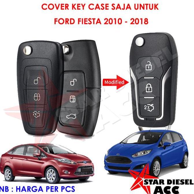 TERBARU - COVER KEY FORD FIESTA FORD FIESTA MODEL BARU RUMAH KUNCI REMOTE
