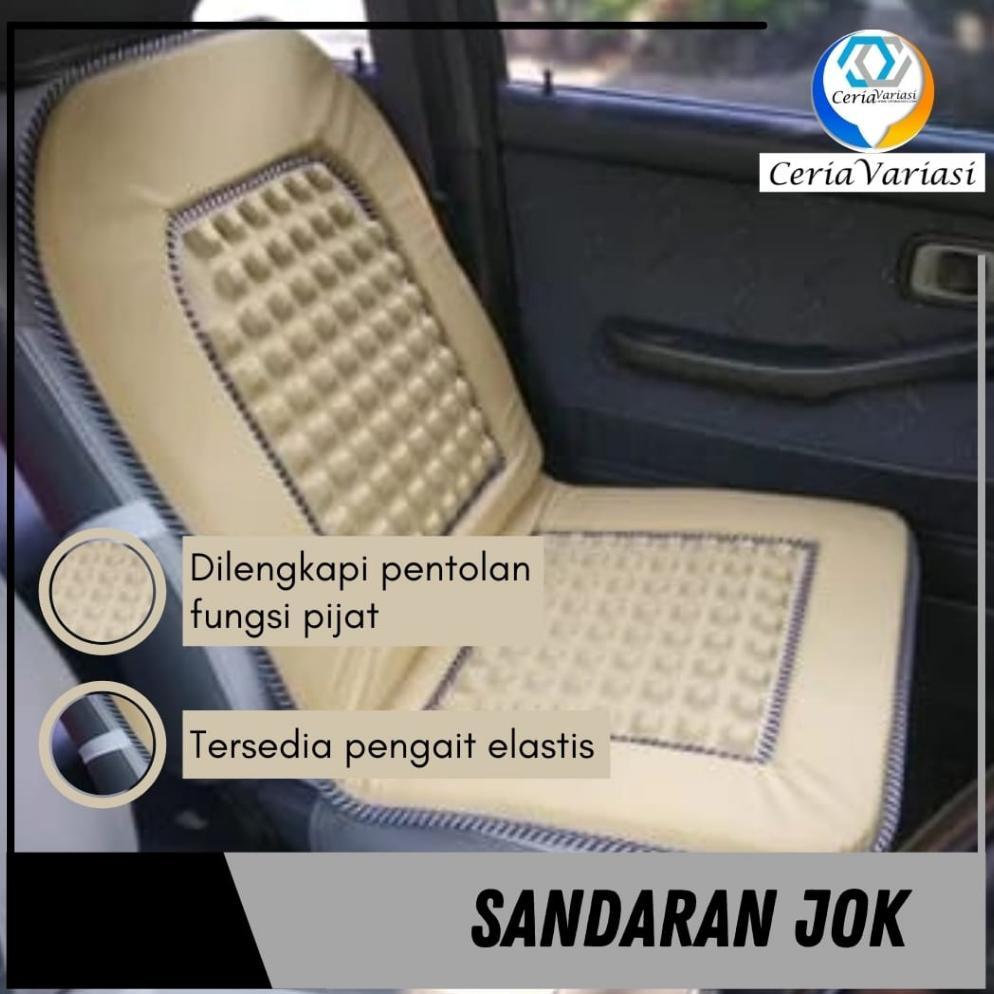 TERBARU Sandaran Punggung Bantalan Alas Duduk Cover Jok Kursi Empuk Mobil Calya Sigra