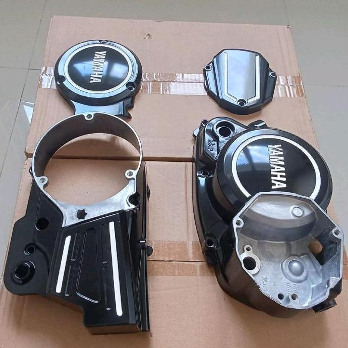 TERLARIS COVER CRANK CASE BAK BLOK MAGNET MAGNIT KOPLING KANAN KIRI PLUS TUTUP BAK KOPLING RX KING L