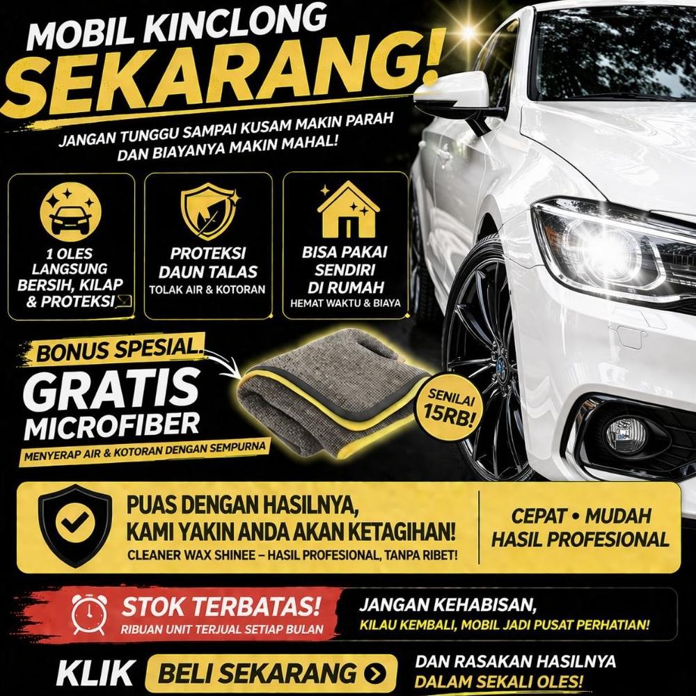 new product cleaner wax shinee | poles body mobil penghilang baret wax pengkilap mobil putih