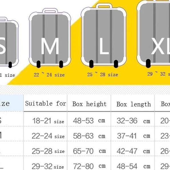 Motif Cover Koper Sarung Pelindung Koper Elastis Luggage Cover Lucu Tebal Bahan Premium Penutup Anti