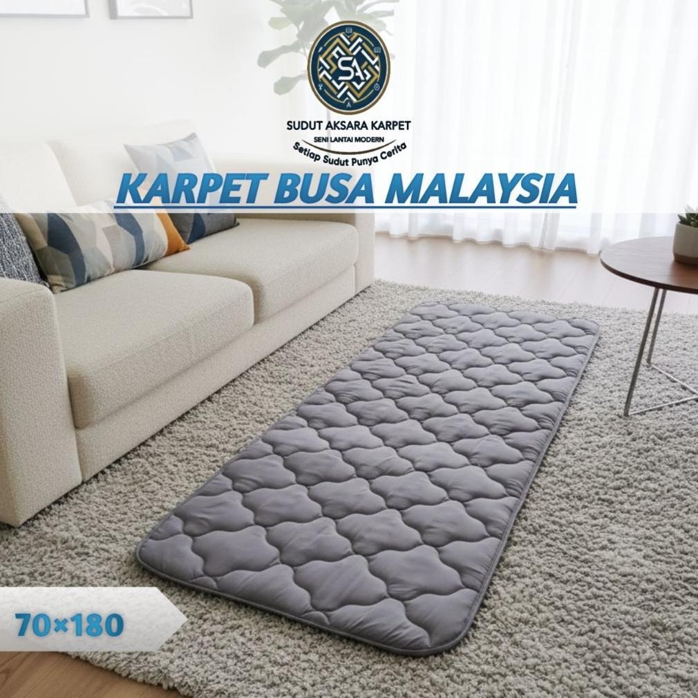 BEST SALE KARPET BUSA MALAYSIA QUILTING POLOS AESTHETIC - KARPET LANTAI