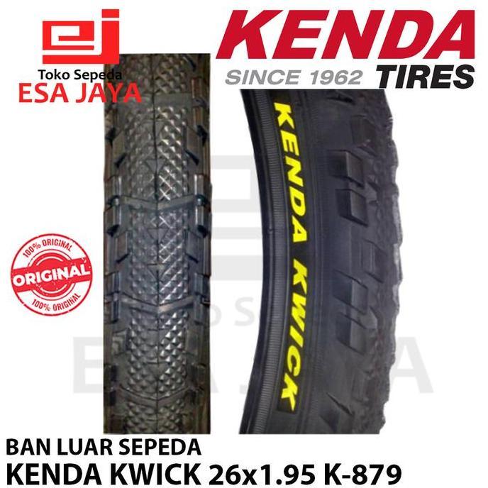 Ban Luar Sepeda Kenda Kwick 26x1.95 K879 MTB Touring Road Gravel Tire
