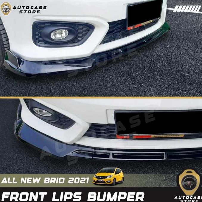 FRONT LIPS BUMPER ALL NEW BRIO URBANITE PAKET KOMPLIT 2 2022 2023 2024 2025 AKSESORIS MOBIL PNP