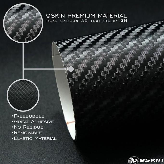 9Skin Premium Skin Sony walkman NW-A55 - 3M Carbon (Full Side)