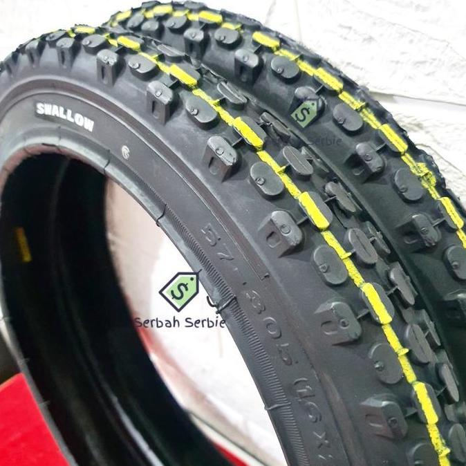 BAN LUAR SEPEDA LISTRIK 16X2.125 SWALLOW 16 X 2125 2.125 16X2125 SELIS
