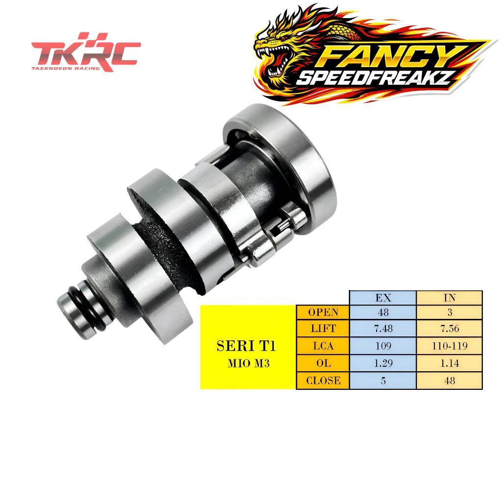 Noken as TKRC RACING TIPE T1 yamaha MIO M3 125 FREEGO MIO Z S 125 GEAR GRAND FILANO FAZZIO SOUL GT 1