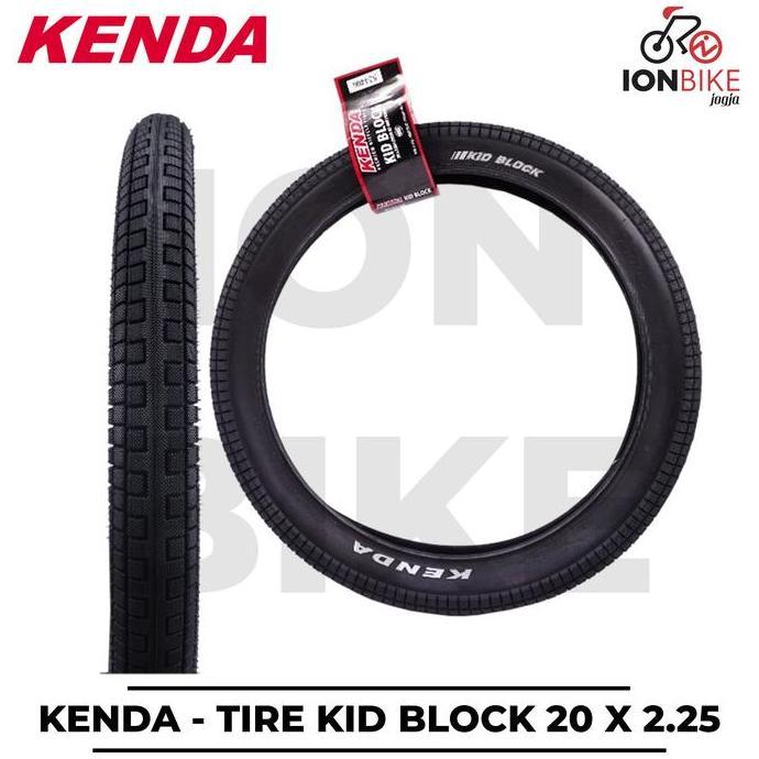 Ban Luar Kenda KIDBLOCK 20 x 2.25 60 PSI Sepeda BMX 20x2.25 20x225 225 Commuter Ebike Freestyle Stre