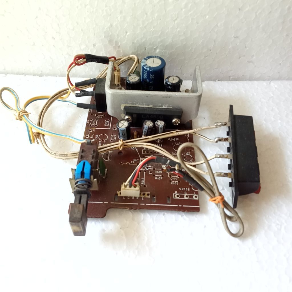 Kit LA4508 Stereo Mini Amplifier (Ic Original Sanyo)