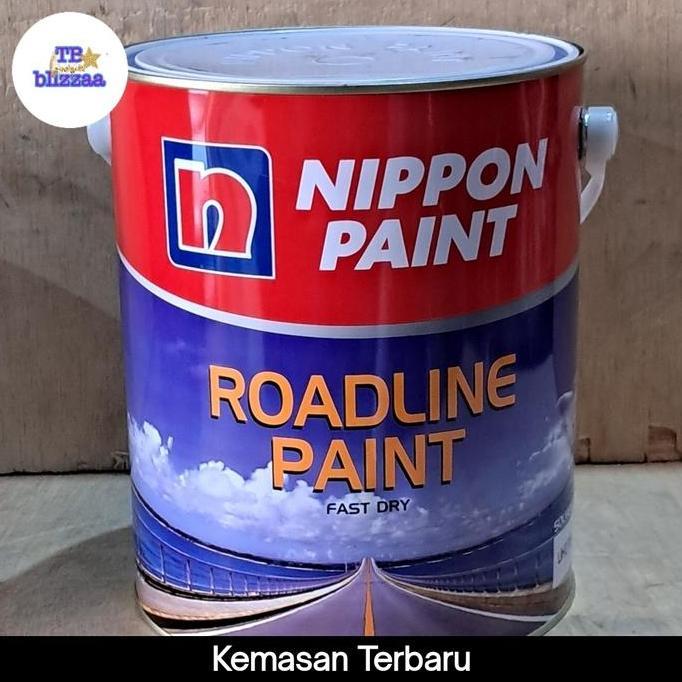 Eloffice- Roadline Paint 5Kg Nippon Paint Cat Roadline 5Kg Nippon Paint Cat Marka Jalan Cat Jalan Ni