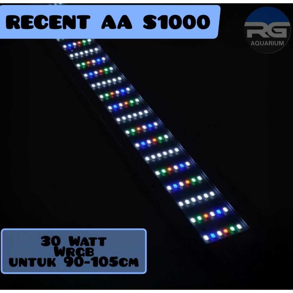 Lampu Recent AA S1000 series led aquarium aquascape 90-105cm