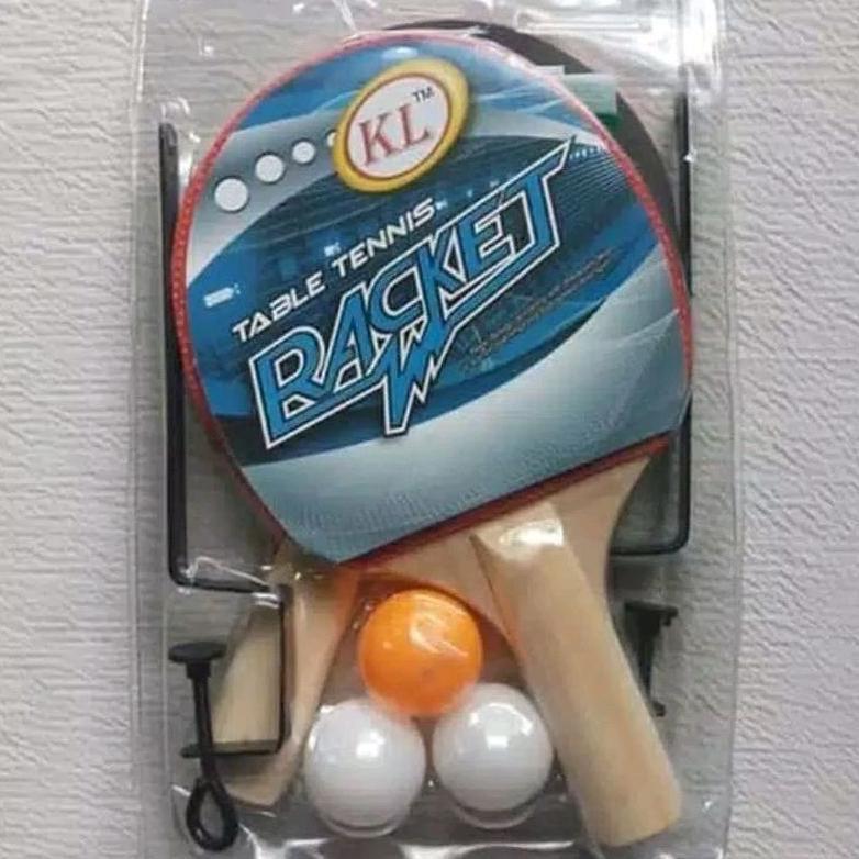 Big Promo Raket/Bet Tenis Meja Set Kl Dan Tiang + Net. Tennis Meja