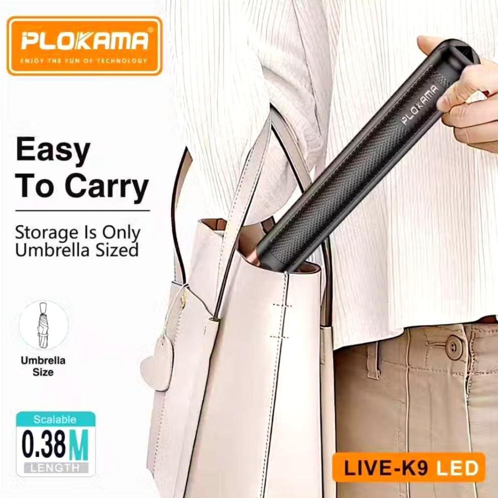 BEST DEALS PLOKAMA TONGSIS K9 LED TONGSIS TRIPOD K9 SELFIE STICK LED 4 IN 1 170CM