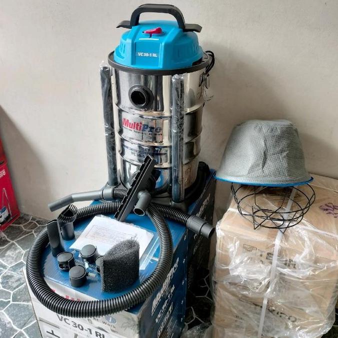 TERBARU - Vacuum cleaner 30 liter MULTIPRO VC 30-1 RL wet dry Vakum tabung VC30 basah kering Mesin s