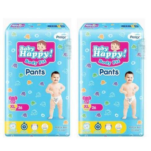 2 BALL BABY HAPPY PANTS POPOK BAYI CELANA BABY HAPPY 2 BALL GS