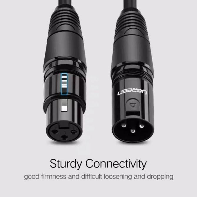 Voce- Ugreen Kabel Xlr Extension Microphone - Ugreen Xlr To Mic Amplifier